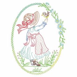 Vintage Sunbonnet Sue Cameo 06(Sm) machine embroidery designs