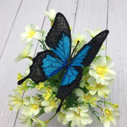 Papilio Ulysses machine embroidery designs