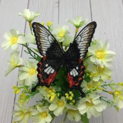 Papilio Polytes machine embroidery designs