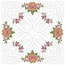 Trapunto Celtic Roses Quilt 3 11(Md)