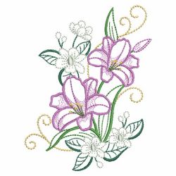 Vintage Florals 2(Md) machine embroidery designs