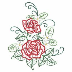 Vintage Florals 2 04(Lg) machine embroidery designs