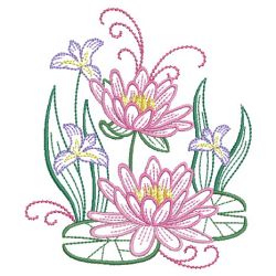 Vintage Florals 2 05(Sm) machine embroidery designs