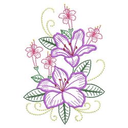 Vintage Florals 2 09(Lg) machine embroidery designs
