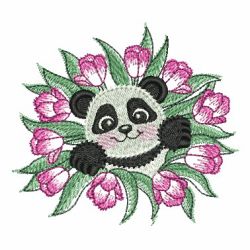 Critters In Bloom 01(Sm) machine embroidery designs