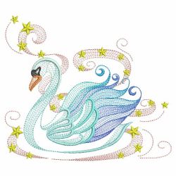 Elegant Swans 4(Lg) machine embroidery designs