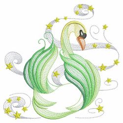 Elegant Swans 4 03(Md) machine embroidery designs