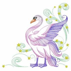 Elegant Swans 4 05(Md) machine embroidery designs