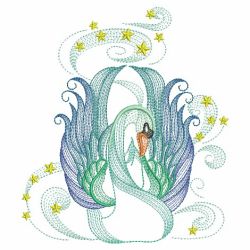 Elegant Swans 4 06(Sm) machine embroidery designs