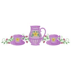 Tea Time Border 07