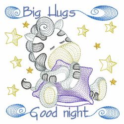 Rippled Little Dreamers 07(Lg) machine embroidery designs