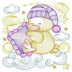 Rippled Little Dreamers 10(Md) machine embroidery designs