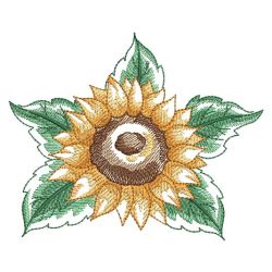 Watercolor Sunflowers 2 01(Sm) machine embroidery designs