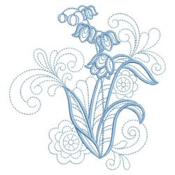 Redwork Flowers Of The Month 05(Md) machine embroidery designs
