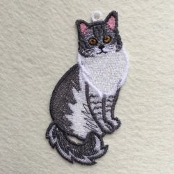 FSL Realistic Cat 09 machine embroidery designs