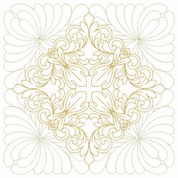 Trapunto Feather Quilt 5(Md) machine embroidery designs