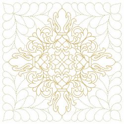 Trapunto Feather Quilt 5 02(Md)