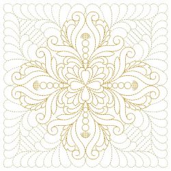 Trapunto Feather Quilt 5 03(Md)