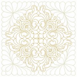 Trapunto Feather Quilt 5 06(Md)