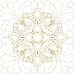 Trapunto Feather Quilt 5 10(Md)