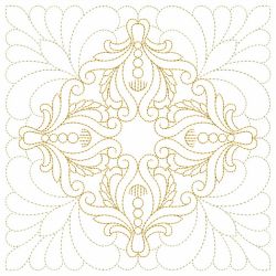 Trapunto Feather Quilt 5 11(Md)