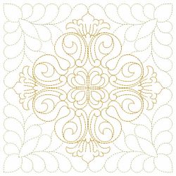 Trapunto Feather Quilt 5 12(Md)