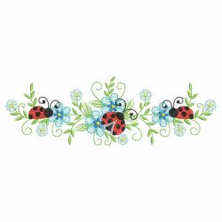 Spring Splendor Border 04(Lg) machine embroidery designs