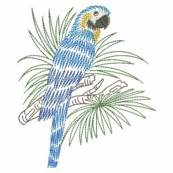 Vintage Parrots 02(Md) machine embroidery designs