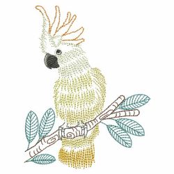 Vintage Parrots 03(Md) machine embroidery designs