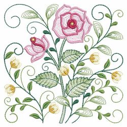 Rippled Floral Fantasy 02(Sm) machine embroidery designs