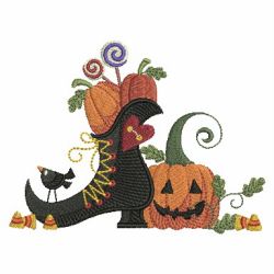Country Halloween 4 04(Sm) machine embroidery designs