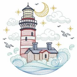 Lighthouses 02(Lg) machine embroidery designs