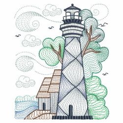 Lighthouses 03(Md) machine embroidery designs