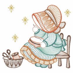 Rippled Sunbonnet Sue 03(Md) machine embroidery designs