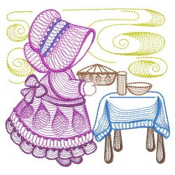 Rippled Sunbonnet Sue 06(Md) machine embroidery designs