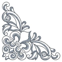 Baroque Beauty 07(Sm) machine embroidery designs