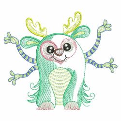 Funny Monsters 06(Lg) machine embroidery designs