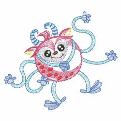 Funny Monsters 09(Sm) machine embroidery designs