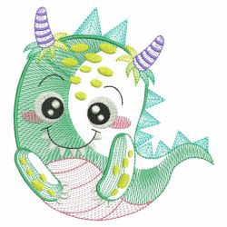 Funny Monsters 10(Lg) machine embroidery designs