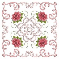 Filigree Roses Quilt 01(Md) machine embroidery designs