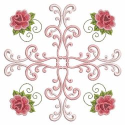 Filigree Roses Quilt 02(Md) machine embroidery designs