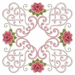 Filigree Roses Quilt 04(Sm) machine embroidery designs