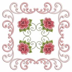 Filigree Roses Quilt 06(Lg) machine embroidery designs