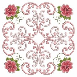 Filigree Roses Quilt 09(Lg) machine embroidery designs