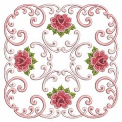 Filigree Roses Quilt 10(Lg)