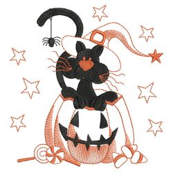 Halloween Silhouettes 4(Md) machine embroidery designs