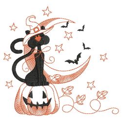 Halloween Silhouettes 4 04(Md) machine embroidery designs