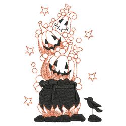 Halloween Silhouettes 4 06(Sm) machine embroidery designs