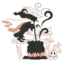 Halloween Silhouettes 4 07(Sm) machine embroidery designs