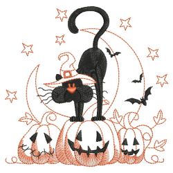 Halloween Silhouettes 4 09(Sm) machine embroidery designs